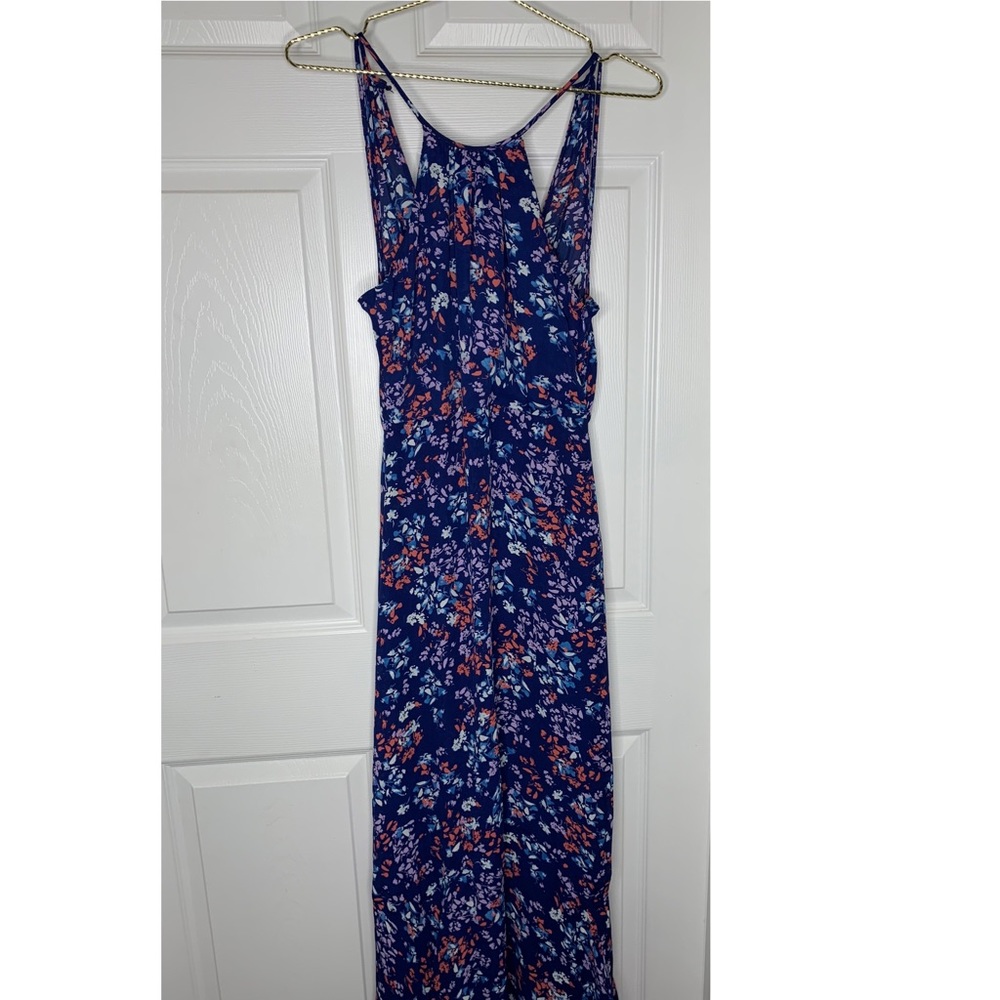 NWT Parker Floral Print Halter Maxi Dress - Picture 2 of 9